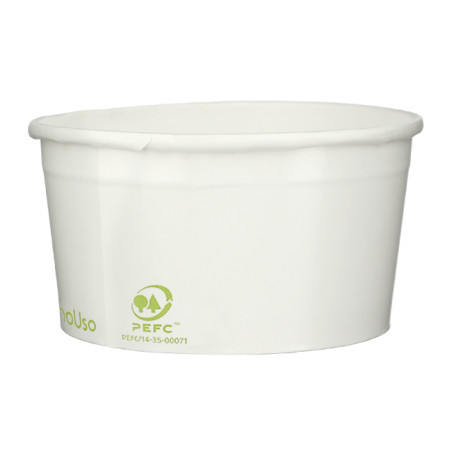 Papieren ijs Container Eco-Vriendelijk 140ml (2.100 stuks)