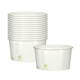 Papieren ijs Container Eco-Vriendelijk 175ml (50 stuks) 