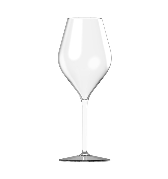 Plastic herbruikbaar glas Wijn “Supreme” Tritan Transparant 380ml (6 stuk) 