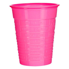 Plastic PS beker fuchsia 200ml Ø7cm (1.500 stuks)