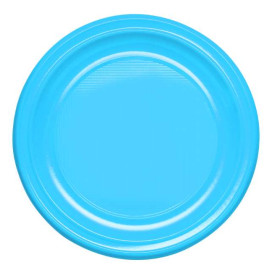 Herbruikbare Bord Diep Economische PS Licht Blauw Ø20,5cm (150 stuks)