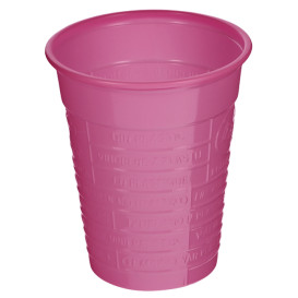 Plastic PS beker fuchsia 200ml Ø7cm (1.500 stuks)