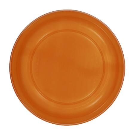 Herbruikbare Bord Economische PS Oranje Ø17cm (25 stuks) 