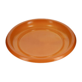 Herbruikbare Bord Economische PS Oranje Ø17cm (25 stuks) 