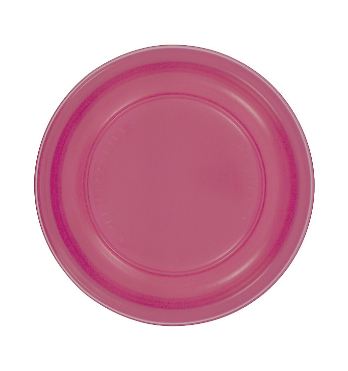 Herbruikbare Bord Economische PS Fuchsia Ø17cm (300 stuks)