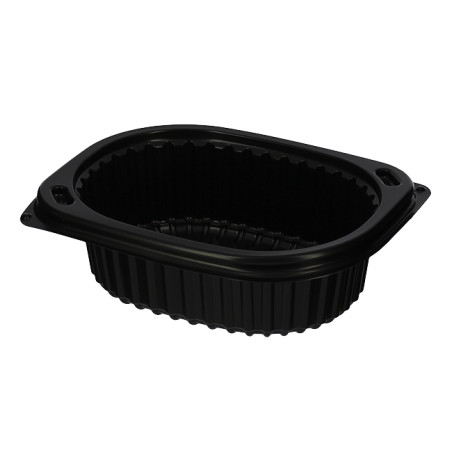 Plastic PP Container Rechthoekige vorm 350ml 14,2x11,1x4,5cm (80 stuks) 