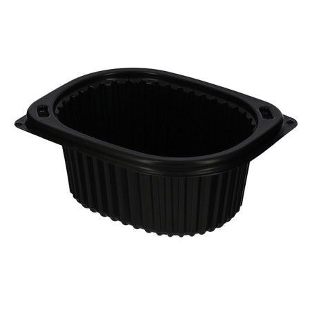 Plastic PP Container Rechthoekige vorm 450ml 14,2x11,1x6cm (80 stuks) 