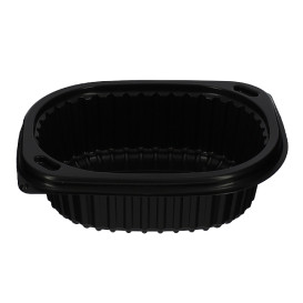 Plastic PP Container Rechthoekige vorm 350ml 14,2x11,1x4,5cm (80 stuks) 