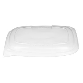 Plastic Deksel transparant Container PP 800/1000ml 21,5x17x2cm (320 stuks)