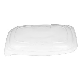 Plastic Deksel transparant Container PP 1050/1250ml 25,5x18,9x2cm (320 stuks)