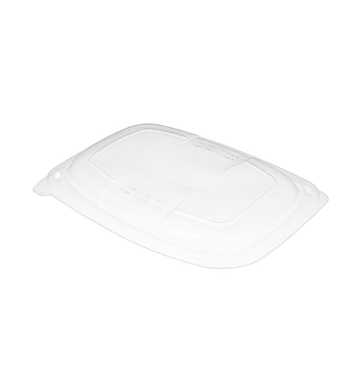 Plastic Deksel transparant Container PP 1050/1250ml 25,5x18,9x2cm (320 stuks)