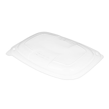 Plastic Deksel transparant Container PP 1050/1250ml 25,5x18,9x2cm (320 stuks)