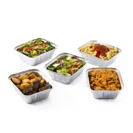 Folie pan "3 Cannelloni" 360ml 15,6x11,6x3,5cm (1500 stuks)