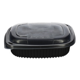 Plastic Deksel transparant Container PP 800/1000ml 21,5x17x2cm (320 stuks)