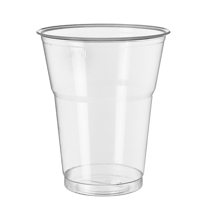 Herbruikbare PS Beker "Diamant" Kristal 300ml Ø8cm (400 stuks)