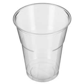 Herbruikbare PS Beker "Diamant" Kristal 300ml Ø8cm (400 stuks)