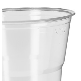 Herbruikbare PS Beker "Diamant" Kristal 300ml Ø8cm (400 stuks)