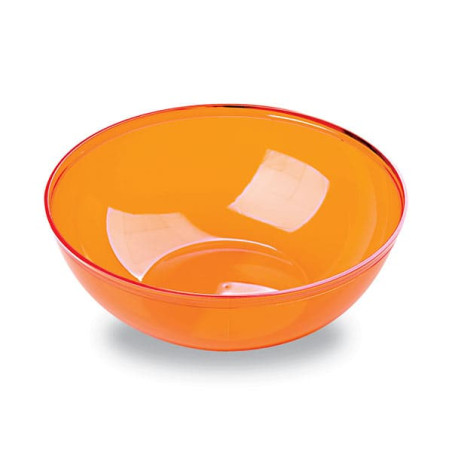 Plastic Kom PS Kristal Hard oranje 400ml Ø14cm (60 stuks)