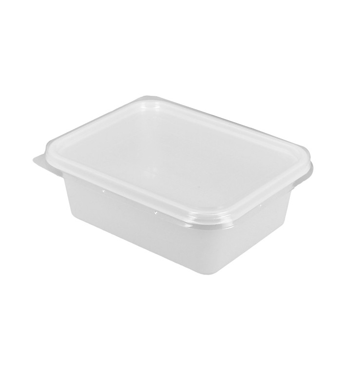 Verpakking Plastic Deksel Transp. 12,7x9,1x4,2cm (1.000 stuks) 