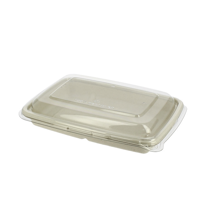 Suikerriet Container met Deksel 600ml 23x16x5cm (90 stuks)