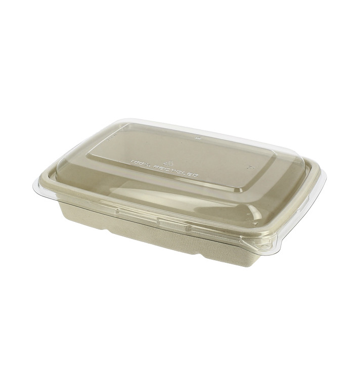 Suikerriet Container met Deksel 950ml 23x16x6cm (15 stuks) 