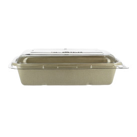 Suikerriet Container met Deksel 950ml 23x16x6cm (15 stuks) 