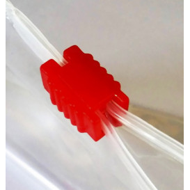 Plastic zak schuifrits G250 12,5x9cm (1000 stuks)