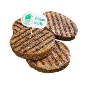 Veganistische voedsel marker 8 cm (100 stuks) 