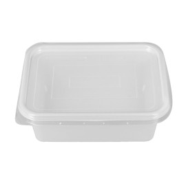 Verpakking Plastic Deksel Transp. 12,7x9,1x4,2cm (100 stuks) 