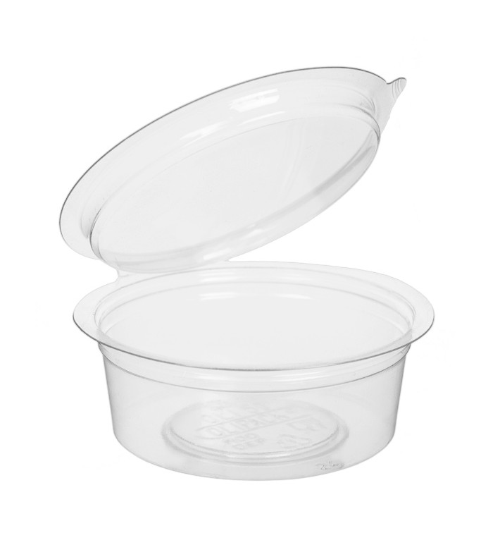 Plastic Container APET Rond vormig transparant 50ml (450 stuks)