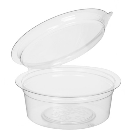 Plastic Container APET Rond vormig transparant 50ml (450 stuks)