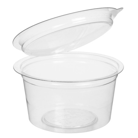 Plastic Container APET Rond vormig transparant 80ml (450 stuks)