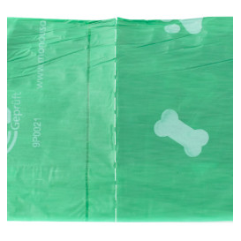 Plastic zak voor uitwerpselen van honden 100% bio 23x32cm (6.000 Stuks)
