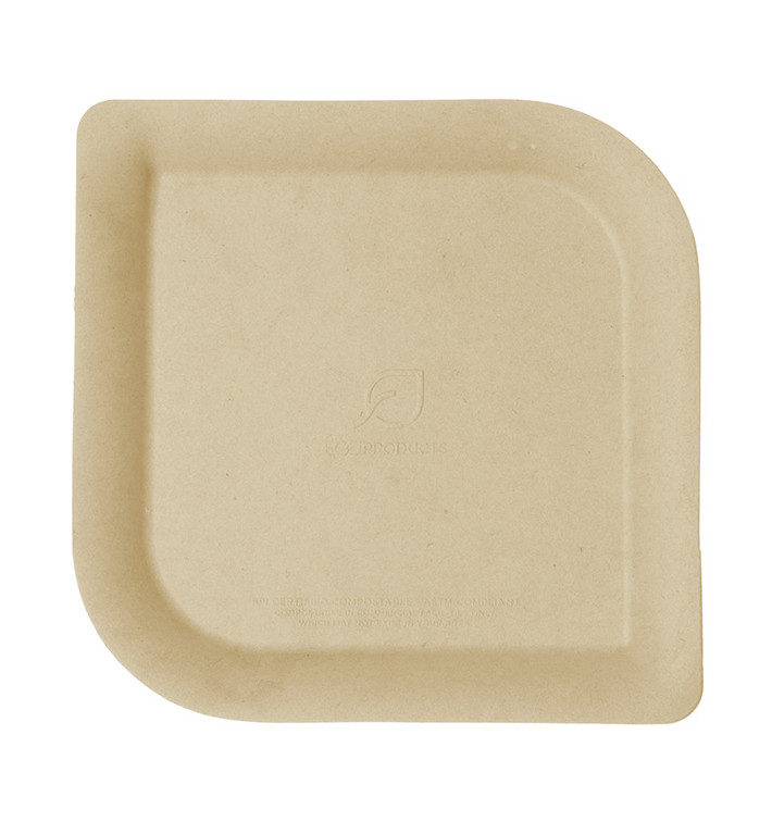 Suikerriet bord Bagasse en Bamboe 15,0 cm (1.000 stuks)