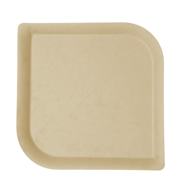 Suikerriet bord Bagasse en Bamboe 23,8 cm (50 stuks) 