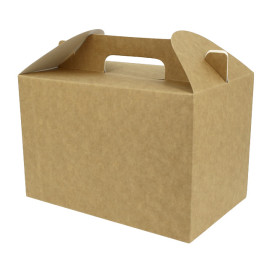 Paper Menu Box Kraft 22,5x14,5x15cm (150 stuks)
