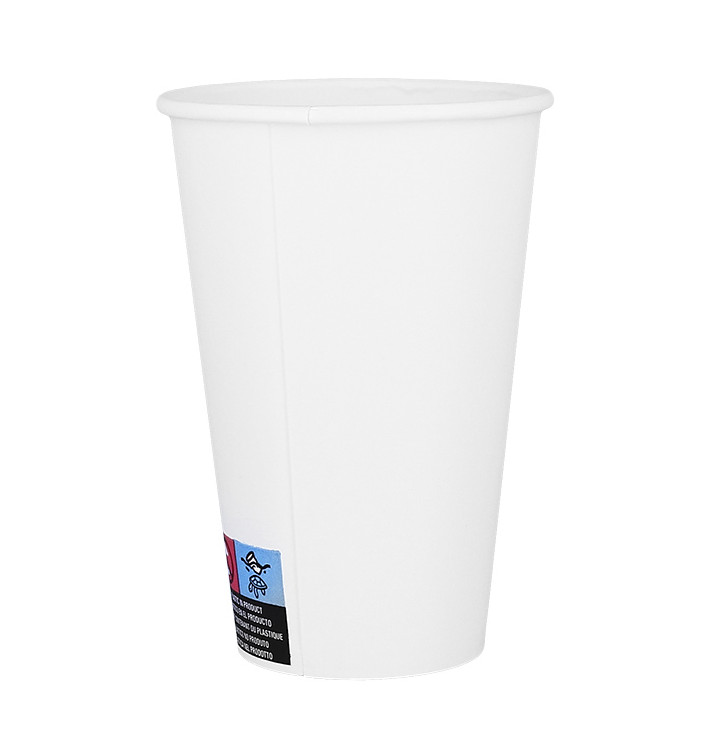 Papieren beker wit ECO 12Oz/360ml Ø8cm (50 Stuks)