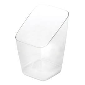 Plastic PS proefbeker transparant 4x4x7cm (200 stuks)