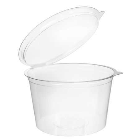 Plastic Container APET Rond vormig transparant 1000ml Ø15cm (200 stuks)