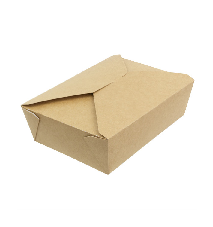 Oosterse Maaltijdbox Kraft 19,7x14x6,5cm 1800ml (200 Units)