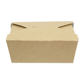 Oosterse Maaltijdbox Kraft 15x12x6,5cm (25 Units)