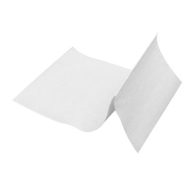 Papieren servet Tissue "Miniservis" wit 17x17cm (14.000 stuks)