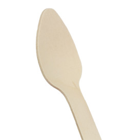 Houten TeaSpoon Verpakt 11cm (25 stuks)