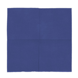 Papieren servet Micropunt blauw 20x20cm 2C (100 stuks) 