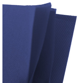 Papieren servet Micropunt blauw 20x20cm 2C (2.400 stuks)