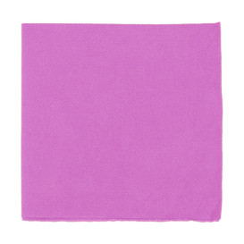 Papieren servet Micropunt fuchsia 20x20cm 2C (100 stuks) 