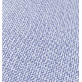 Voorgesneden Papieren Tafelkleed 1,2x1,2m "Between Lines" Blauw 40g/m² (300 Stuks)