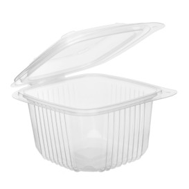 Plastic Container Microwave PP transparant 375ml 12,3x11,4cm (900 stuks)