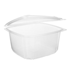 Plastic Container Microwave PP transparant 1800ml 19,0x18,5cm (50 stuks) 