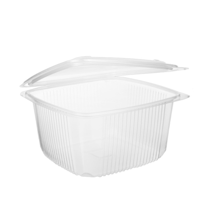 Plastic Container Microwave PP transparant 1800ml 19,0x18,5cm (50 stuks) 